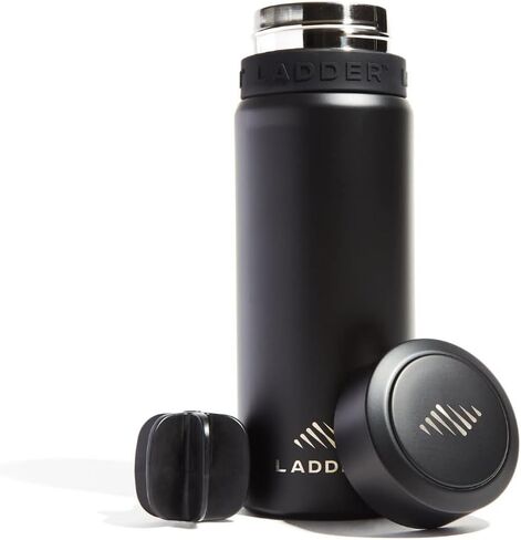 LADDER Sport Insulated Shaker Bottle, 21 oz Stainless Steel Metal Protein Shaker Bottle, Dishwasher Safe in Saudi Arabia