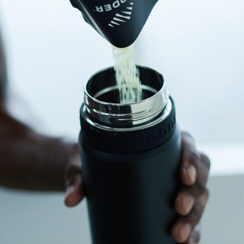 LADDER Sport Insulated Shaker Bottle, 21 oz Stainless Steel Metal Protein Shaker Bottle, Dishwasher Safe in Saudi Arabia