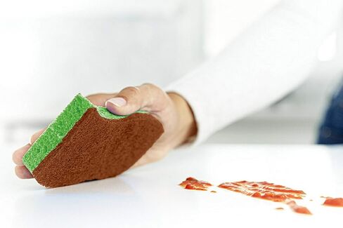 إسفنج طبي صديق للبيئة مكون من 6 أنواع من الإسفنج النباتي الطبيعي 12 عبوة من إسفنجة تنظيف ألياف النخيل مع إسفنج قابل للتحلل غير قابل للخدش ومتين لا يسبب رائحة المطبخ إسفنجات مطبخ صديقة للبيئة in Kuwait