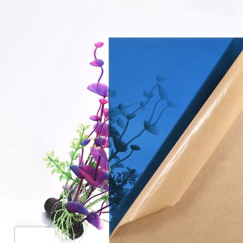 DMiotech 12 بوصة × 12 بوصة 3 مم لوح أكريليك بلاستيكي سميك ورقة أكريليك PMMA لوح أكريليك للحرف اليدوية DIY عرض مشروع تسجيل فارغ أزرق شفاف in Kuwait