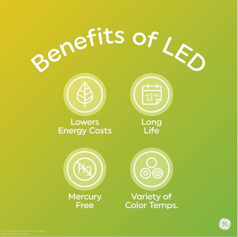 GE Relax LED 3-Way Light Bulb, 5/11/16 Watt, Soft White, A19 Bulb with Medium Base (Pack of 1 ( 5/11/16 Watt) in Saudi Arabia