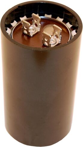 NTE Electronics MSC125V270 Series MSC Motor Start AC Electrolytic Capacitor, Two 0.250" Quick Connect Terminals, 270-324 µF Capacitance, 110/125V in Saudi Arabia