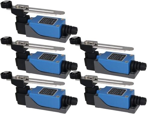 Heyiarbeit 5 قطعة ME-8108 لحظة الحد التبديل قابل للتعديل الأسطوانة رافعة CNC مطحنة الليزر البلازما 1NC + 1NO لمفتاح باب الطابعة ثلاثية الأبعاد in Saudi Arabia