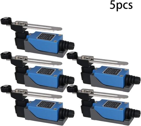 Heyiarbeit 5 قطعة ME-8108 لحظة الحد التبديل قابل للتعديل الأسطوانة رافعة CNC مطحنة الليزر البلازما 1NC + 1NO لمفتاح باب الطابعة ثلاثية الأبعاد in Saudi Arabia