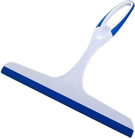 2 Pcs Window Squeegees with No-Slip Handle, Glass Wiper for Kitchen Home Car Bathroom Mirror Shower (2*Blue) in Saudi Arabia