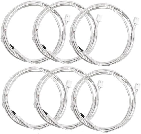 Creality 6 قطعة طابعة ثلاثية الأبعاد Ender 3v2 ترقية NTC الثرمستور TempSensor 100K لـ Ender 3 /Ender 5 / CR-10 / CR-10S in Kuwait