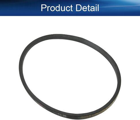 Heyiarbeit Drive V-Belt 10 mm/0.39 inch Width 6mm/0.24 inch Thickness 533mm/20.98 inch Perimeter M21 Rubber Black Industrial Power Rubber Transmission Belt 1 Pcs in Saudi Arabia