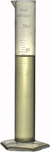أسطوانة قياس متدرجة من بلاستيك البولي بروبيلين 50 مل 3 عبوات (50 مل، 3) in Kuwait