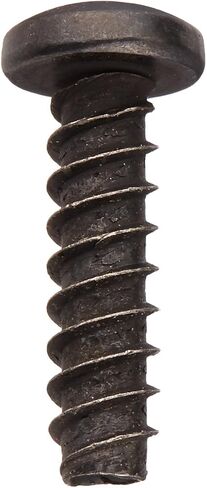 Small Parts 1012LPPB Steel Thread Rolling Screw for Plastic, Black Oxide Finish, Pan Head, Phillips Drive, #10-14 Thread Size, 3/4" Length (Pack of 50) in Saudi Arabia