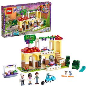 LEGO Friends Heartlake City Restaurant 41379 Restaurant Playset with Mini Dolls and Toy Scooter for Pretend Play, Cool Building Kit Includes Toy Kitchen, Pizza Oven and More (624 Pieces) in Saudi Arabia