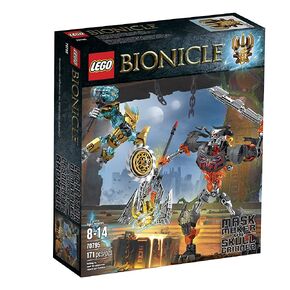 LEGO Bionicle 70795 Mask Maker vs. Skull Grinder Building Kit in Saudi Arabia