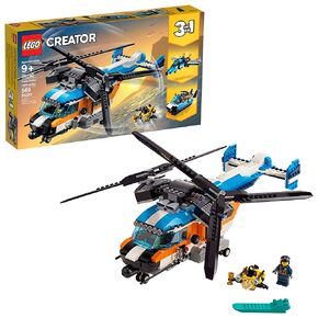 LEGO Creator 3in1 Twin Rotor Helicopter 31096 Building Kit (569 Pieces) in Saudi Arabia