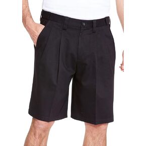 KingSize Men's Big & Tall Wrinkle-Free Expandable Waist Pleat Front Shorts in Kuwait