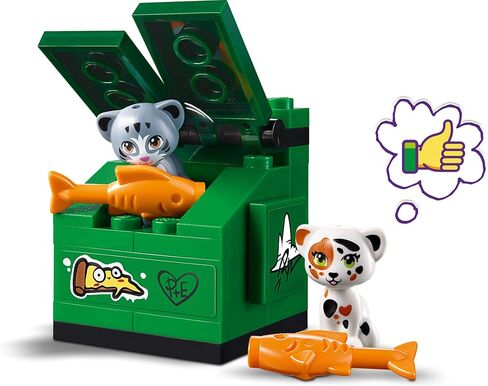 LEGO Friends Heartlake City Restaurant 41379 Restaurant Playset with Mini Dolls and Toy Scooter for Pretend Play, Cool Building Kit Includes Toy Kitchen, Pizza Oven and More (624 Pieces) in Saudi Arabia