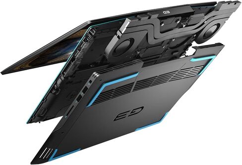 Dell Gaming G3 15 3500, 15.6 inch FHD Non-Touch Laptop - Intel Core i7-10750H, 16GB DDR4 RAM, 512GB SSD, NVIDIA GeForce RTX 2060 6GB GDDR6, Windows 10 Home - Black in Saudi Arabia