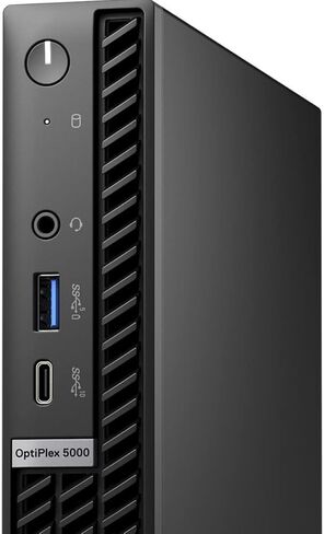 Dell OptiPlex 5000 Desktop Computer Micro PC (MFF) - Intel Core i5 12th Gen i5-12500T (6 Core) 2 GHz - 16 GB RAM DDR4-256GB M.2 PCIe SSD Intel WiFi 6E AX211 Win 11 PRO (Renewed) in Saudi Arabia