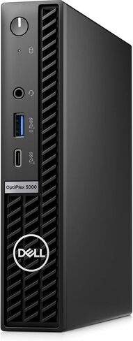 Dell OptiPlex 5000 Desktop Computer Micro PC (MFF) - Intel Core i5 12th Gen i5-12500T (6 Core) 2 GHz - 16 GB RAM DDR4-256GB M.2 PCIe SSD Intel WiFi 6E AX211 Win 11 PRO (Renewed) in Saudi Arabia