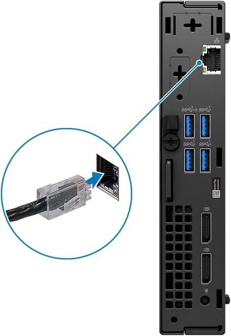 Dell OptiPlex 5000 Desktop Computer Micro PC (MFF) - Intel Core i5 12th Gen i5-12500T (6 Core) 2 GHz - 16 GB RAM DDR4-256GB M.2 PCIe SSD Intel WiFi 6E AX211 Win 11 PRO (Renewed) in Saudi Arabia