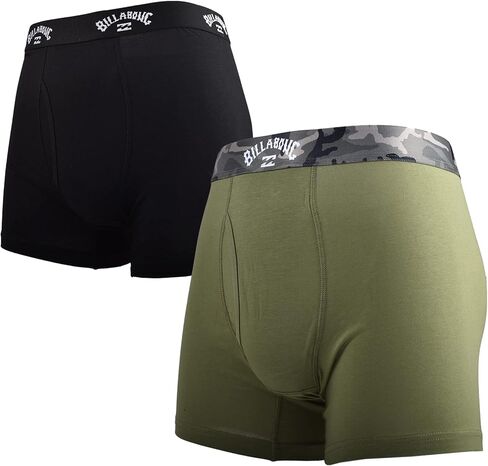 Billabong Men's Basic Cotton Boxer Brief in Saudi Arabia