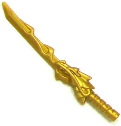 LEGO Ninjago: Lloyd Garmadon Golden Ninja with 2X Shamshir and Gold Dragon Sword in Saudi Arabia