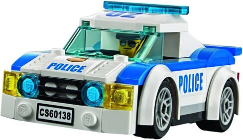LEGO City Police High-Speed Chase 60138 Building Toy with Cop Car, Police Helicopter, and Getaway Sports Car (294 Pieces) in Saudi Arabia