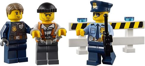 LEGO City Police High-Speed Chase 60138 Building Toy with Cop Car, Police Helicopter, and Getaway Sports Car (294 Pieces) in Saudi Arabia