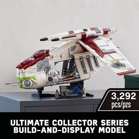Lego Star Wars Republic Gunship 75309 UCS Display Model Kit for Adults to Build, Ultimate Collector Series, Office or Home Decor Gift Idea in Saudi Arabia