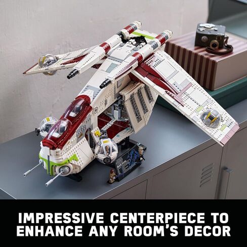 Lego Star Wars Republic Gunship 75309 UCS Display Model Kit for Adults to Build, Ultimate Collector Series, Office or Home Decor Gift Idea in Saudi Arabia