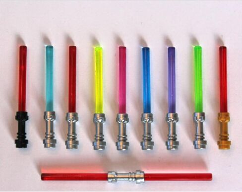 LEGO Star Wars Lightsaber Lot - 10 Rare Colors & Hilts in Saudi Arabia