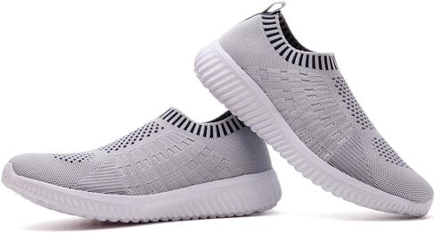 TIOSEBON Women's Athletic Walking Shoes Slip On Casual Mesh-Comfortable Tennis Workout Sneakers in Saudi Arabia