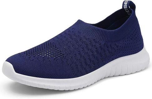 TIOSEBON Women's Athletic Walking Shoes Slip On Casual Mesh-Comfortable Tennis Workout Sneakers in Saudi Arabia