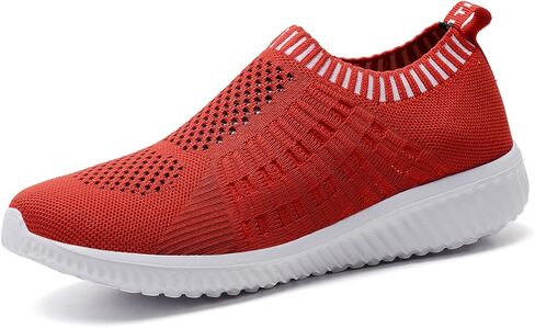 TIOSEBON Women's Athletic Walking Shoes Slip On Casual Mesh-Comfortable Tennis Workout Sneakers in Saudi Arabia