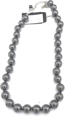 Cookie Lee Gun Metal Necklace (D22) 82157 in Saudi Arabia
