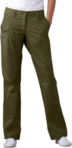 ellos Women's Plus Size Classic Stretch Chino Pants in Kuwait