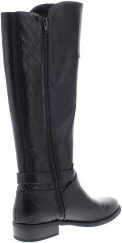 G by Guess Womens Haydin Almond Toe Knee High Fashion Boots, Black, Size 7.0 in Saudi Arabia
