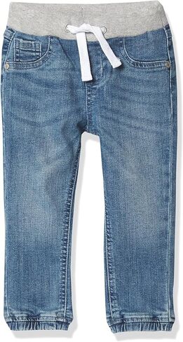 بنطال رياضي من قماش الدنيم المنسوج للأولاد من GUESS in Kuwait