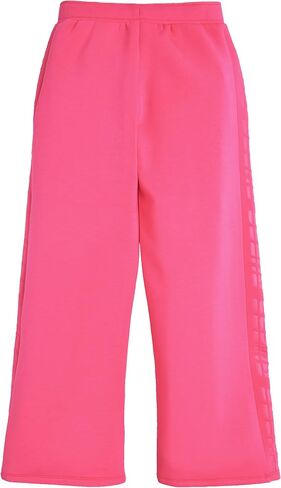 GUESS Girls' Big Side Seam Embossed Logo Taping Eco Scuba Active Pant in Saudi Arabia