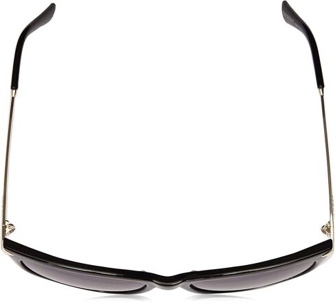 GUESS Women's Classic Square Sunglasses, Shiny Black, 54/17/140 in Saudi Arabia