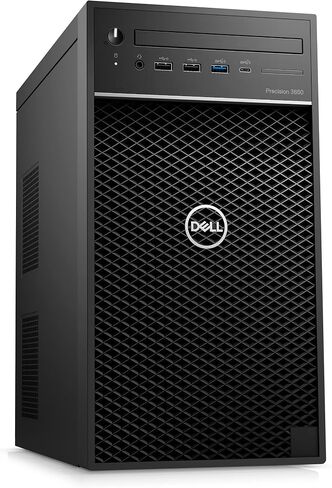 2021 Dell Precision 3650 Tower Workstation Desktop, Intel i7-11700, Quadro P1000 4G, 32GB RAM, 512GB SSD + 1TB HDD, No-DVD, WiFi 6, Type-C, DisplayPort, Keyboard & Mouse, Win 10 Pro in Saudi Arabia