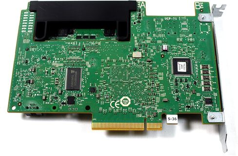 بطاقة وحدة التحكم RAID موديل W56W0 من Dell طراز PowerEdge PERC H700 512MB 6 جيجابايت/ثانية SAS PCIe 2.0 x8 in Kuwait