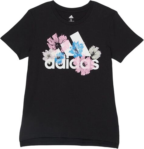 adidas Girl's Short Sleeve Vent Tee (Big Kids) in Saudi Arabia