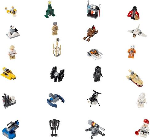 LEGO STAR WARS Star Wars Advent Calendar 76056 Stacking Toy in Saudi Arabia