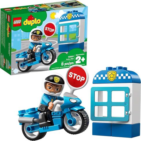 LEGO DUPLO Town Police Bike 10900 Building Blocks (8 Pieces) in Saudi Arabia