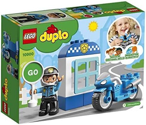 LEGO DUPLO Town Police Bike 10900 Building Blocks (8 Pieces) in Saudi Arabia