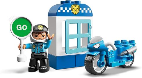 LEGO DUPLO Town Police Bike 10900 Building Blocks (8 Pieces) in Saudi Arabia