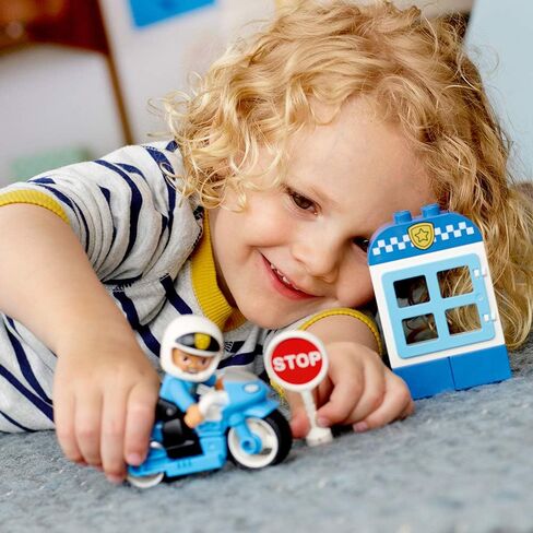 LEGO DUPLO Town Police Bike 10900 Building Blocks (8 Pieces) in Saudi Arabia