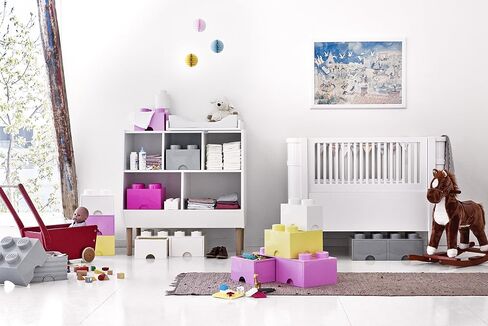 LEGO Light Purple Brick Drawer 4, 25 x 25 x 18 cm in Kuwait