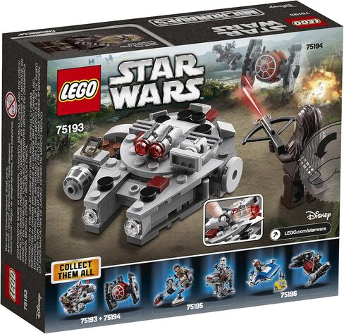 LEGO Star Wars Millennium Falcon Microfighter 75193 Building Kit (92 Pieces) in Saudi Arabia