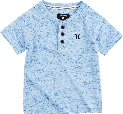 تي شيرت Hurley Kids Boys Marled Raglan قصير الأكمام (الأطفال الكبار) in Kuwait