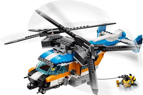 LEGO Creator 3in1 Twin Rotor Helicopter 31096 Building Kit (569 Pieces) in Saudi Arabia